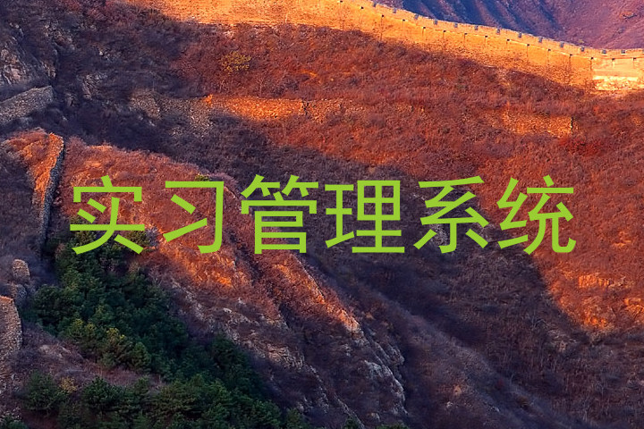 实习管理系统