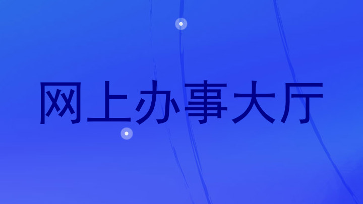 网上办事大厅