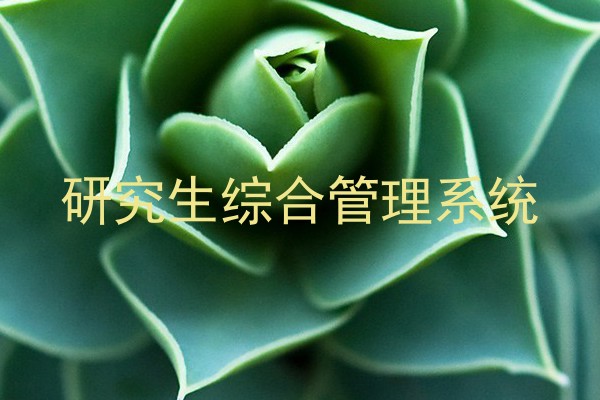研究生综合管理系统