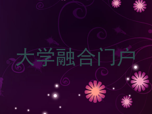 大学融合门户