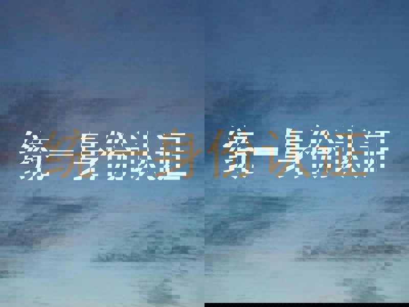 统一身份认证