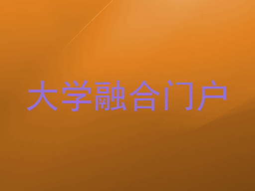 大学融合门户
