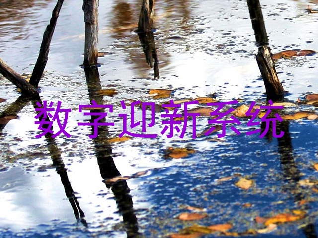 数字迎新系统