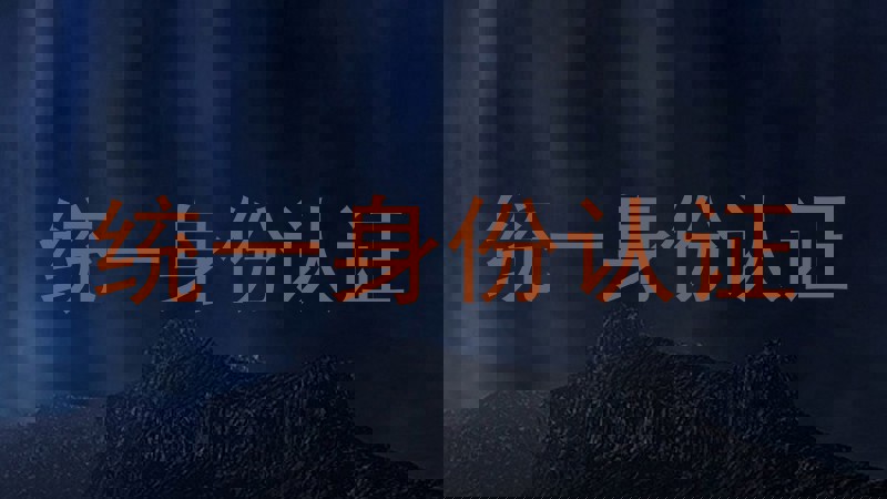 统一身份认证