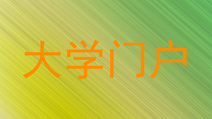 大学门户
