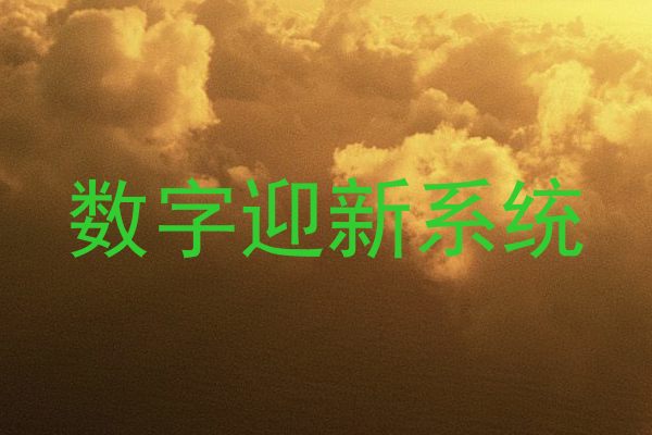 数字迎新系统
