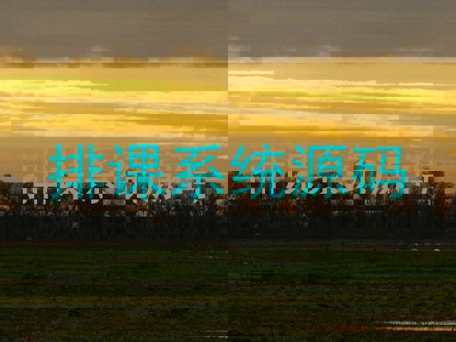 排课系统源码
