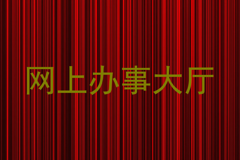 网上办事大厅