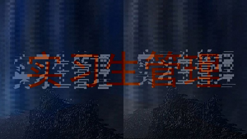 实习生管理