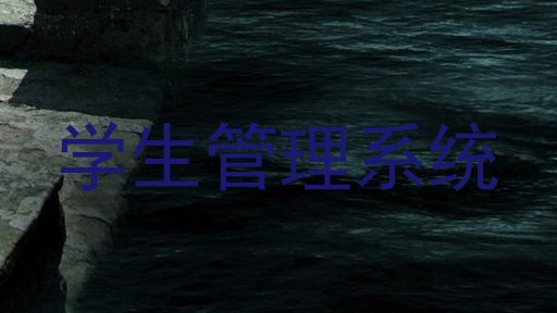 学生管理系统