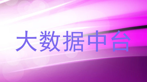 大数据中台