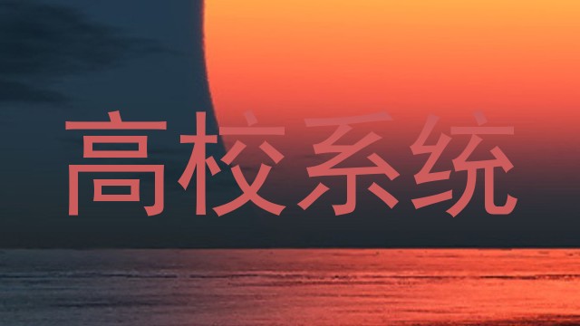 高校系统