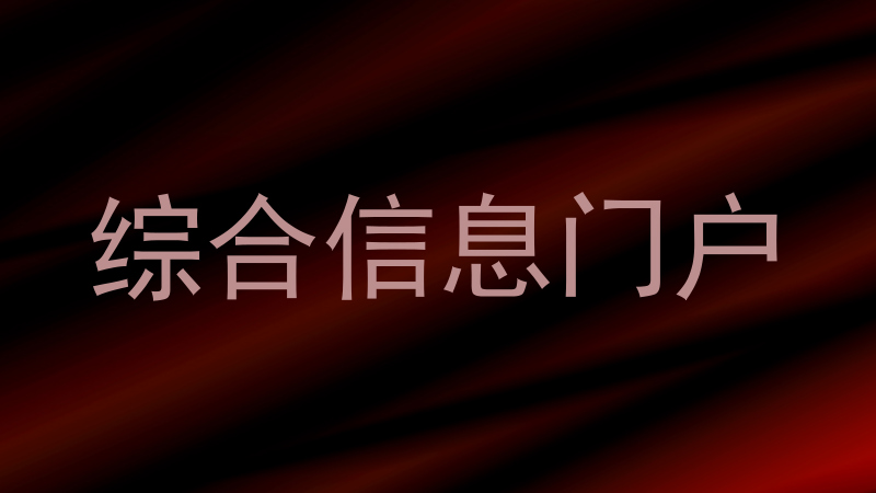 综合信息门户