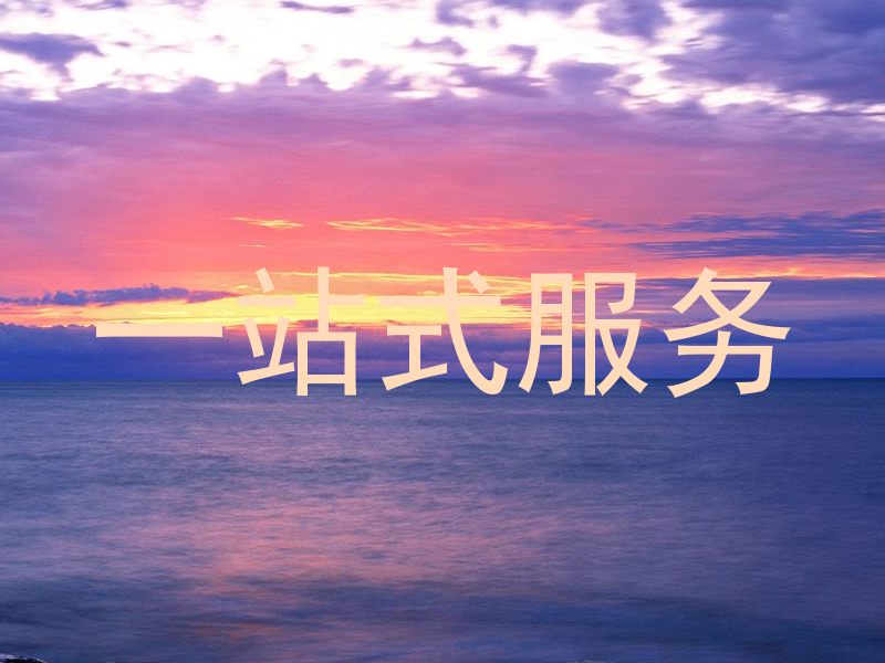 一站式服务