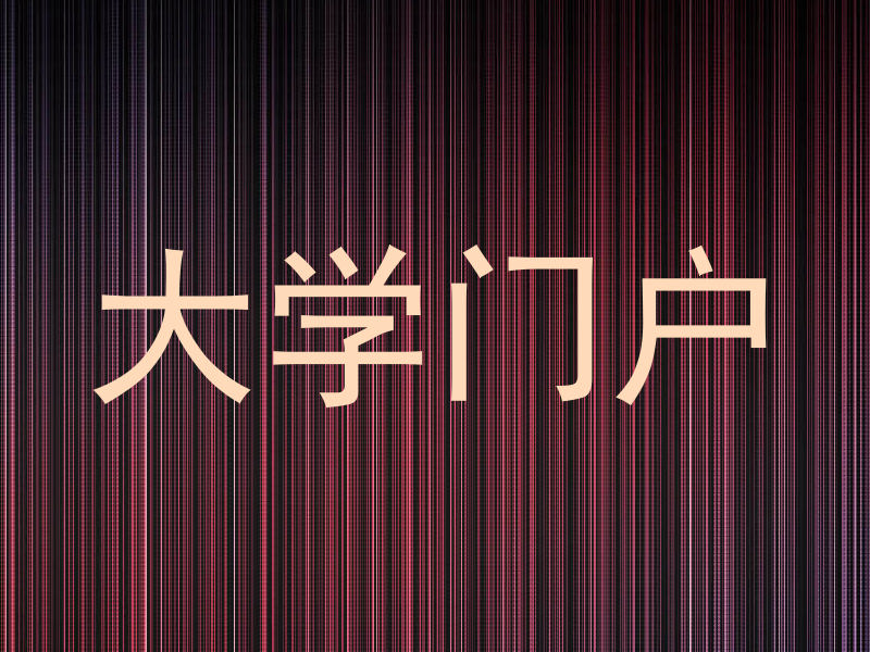 大学门户