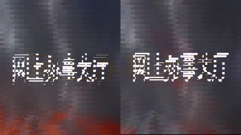网上办事大厅