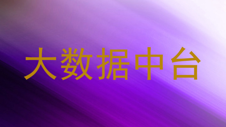 大数据中台