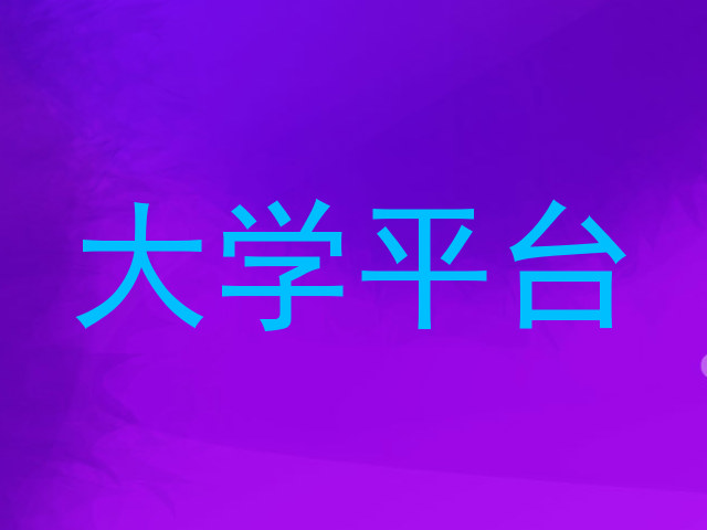大学平台