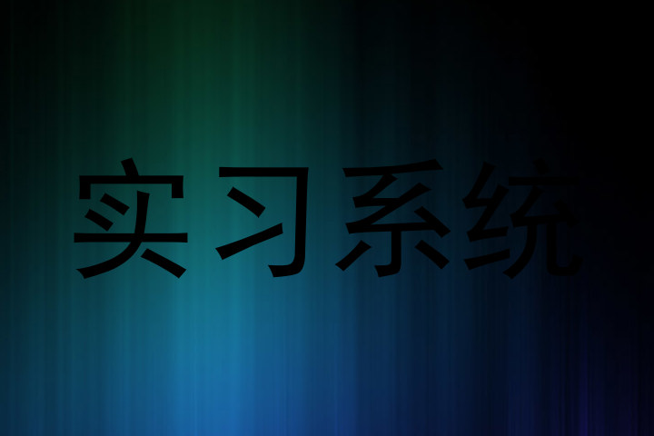 实习系统