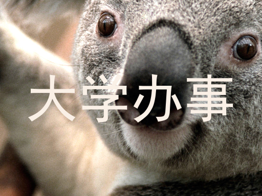 大学办事