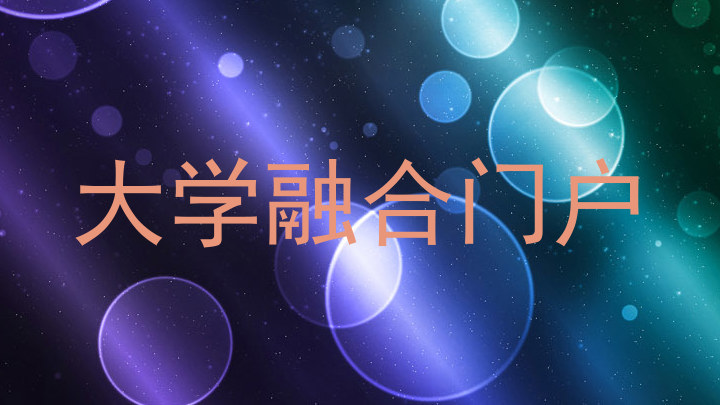 大学融合门户