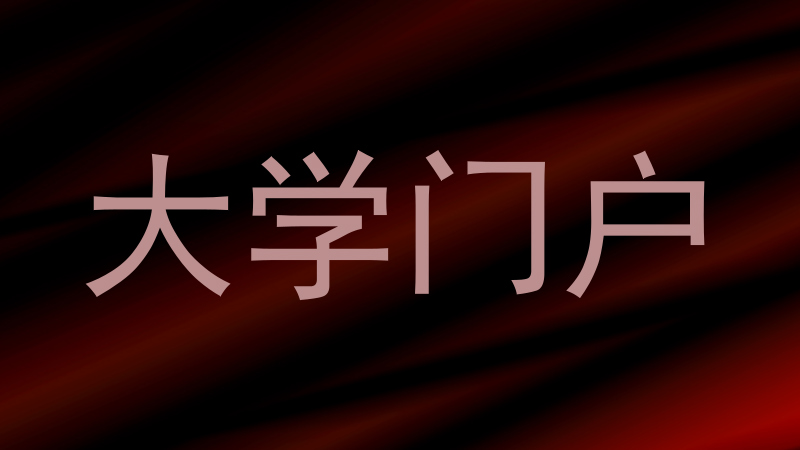 大学门户