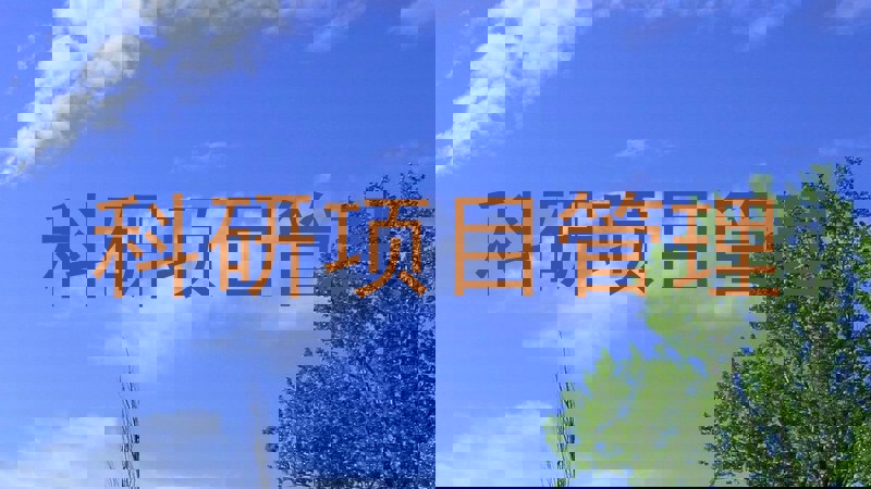 科研项目管理