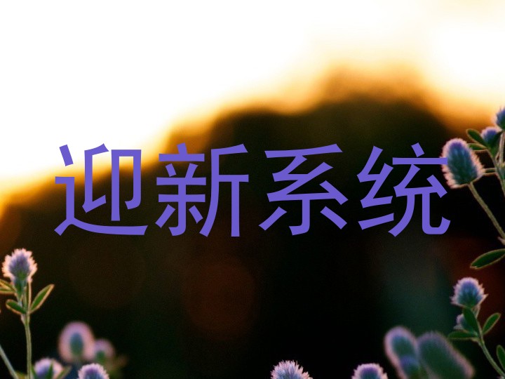 迎新系统