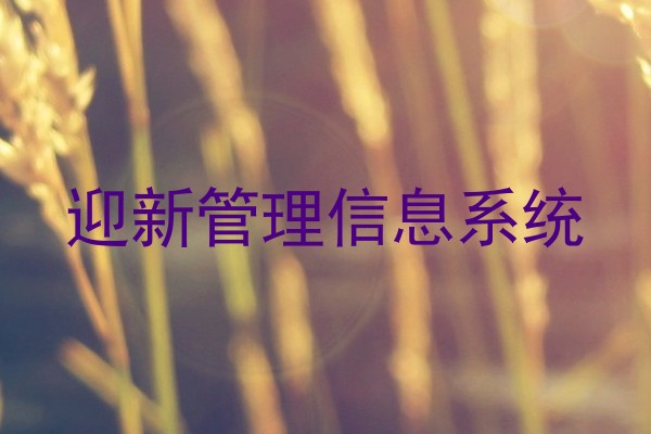 迎新管理信息系统
