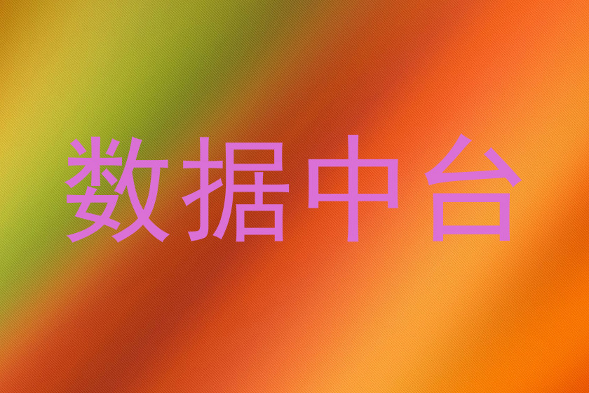 数据中台