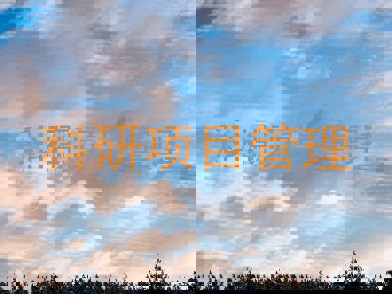 科研项目管理