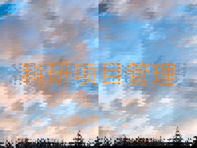 科研项目管理