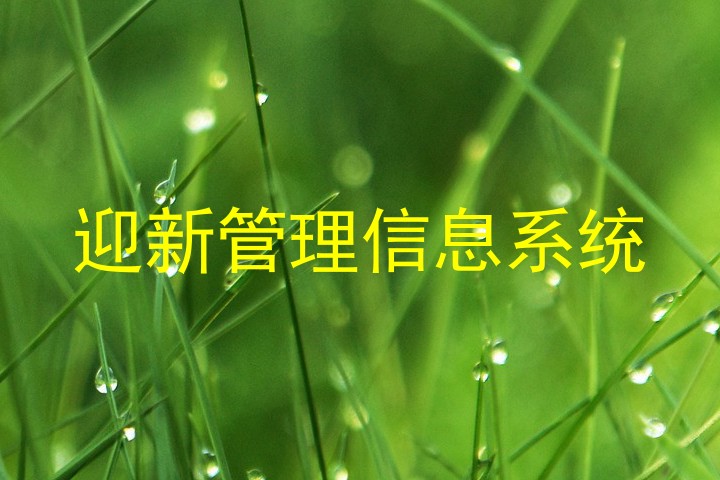 迎新管理信息系统