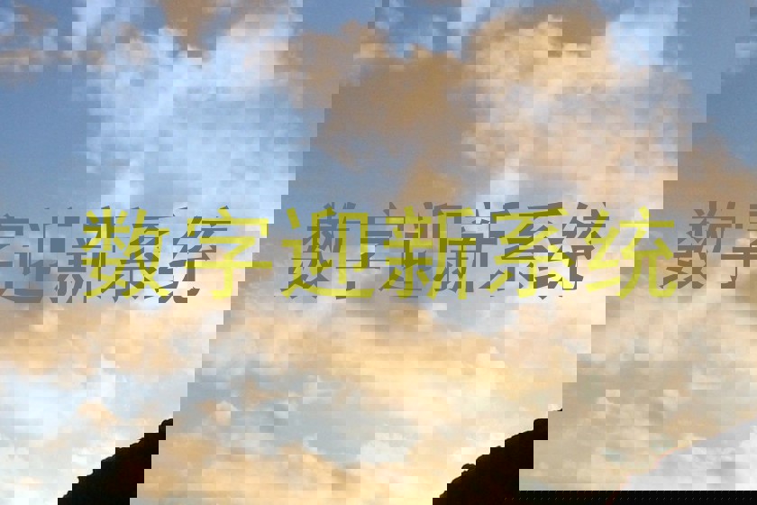 数字迎新系统