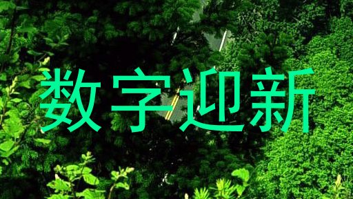数字迎新