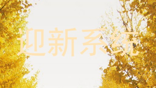 迎新系统