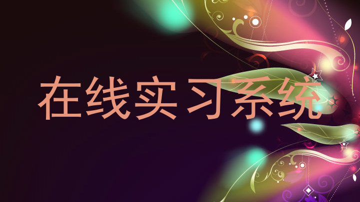 在线实习系统