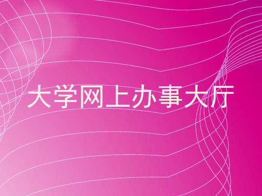 大学网上办事大厅