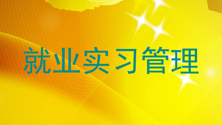 就业实习管理