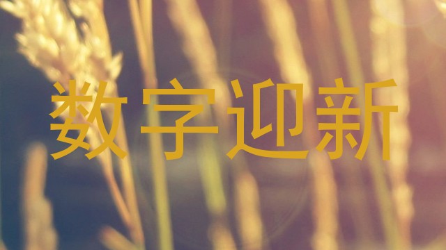 数字迎新
