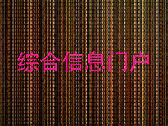 综合信息门户