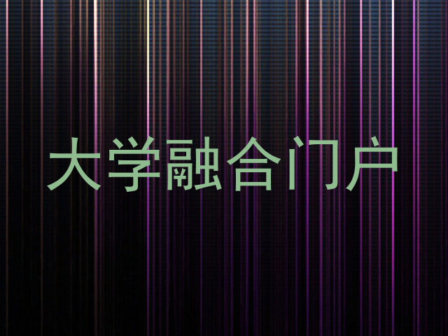 大学融合门户
