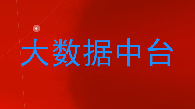 大数据中台