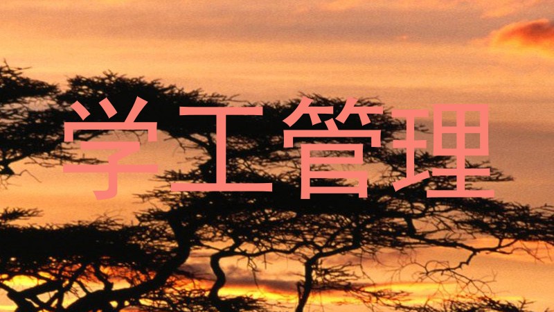 学工管理