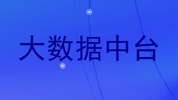 大数据中台