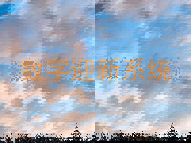 数字迎新系统