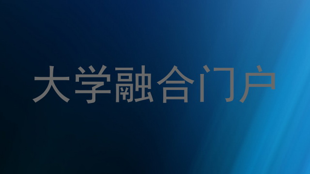 大学融合门户