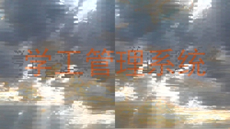 学工管理系统