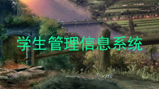学生管理信息系统
