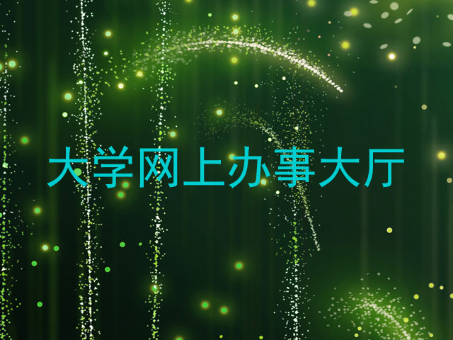 大学网上办事大厅